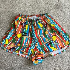 BOA Elite Side Split Taco Print Running Shorts S